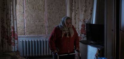 Ukraine: Die Alten leiden besonders unter der Kälte nach den russischen Angriffen