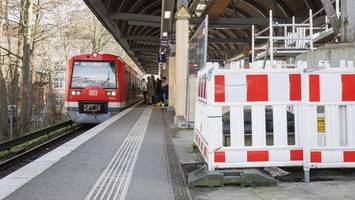 baustelle an der s-bahn holstenstraße: jetzt wird es auch für autofahrer eng