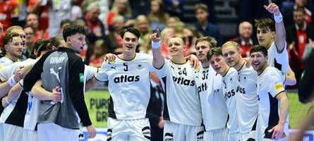die deutschen handballer wirken wieder stabil