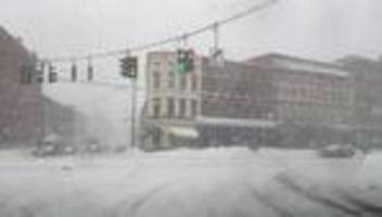 Eisige Temperaturen: Millionen US-Amerikaner von Wintersturm betroffen