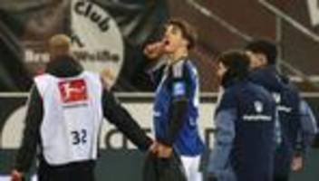 Fußball-Bundesliga: HSV-Trainer kann Vuskovic' Wut nach dem Derby verstehen