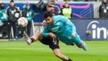 Fußball-Bundesliga: Wieder drei Gegentore: Frankfurt unterliegt Hoffenheim
