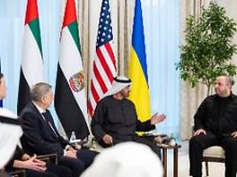 es gibt resultate: dreier-gespräche mit russen und ukrainern in abu dhabi vorerst beendet