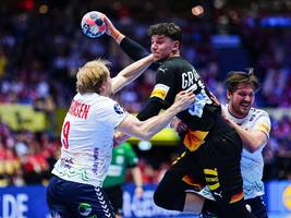 Deutsche Handballer schlagen Norwegen: Grgic schaltet den Schädel aus