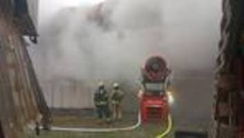 Gebäude in Minden: Sachschaden nach Brand womöglich im siebenstelligen Bereich