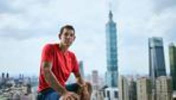 Lebensgefahr inklusive: Taiwan: US-Freeclimber startet Wolkenkratzer-Aktion