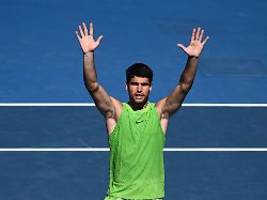 Zwischenfall auf der Tribüne: Carlos Alcaraz kann einfach keinen Satz mehr verlieren