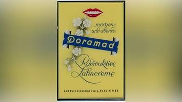 Als in Berlin radioaktive Zahncreme verkauft wurde