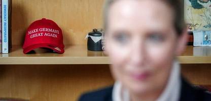 AfD: Alice Weidels Nähe zu Donald Trump und die Folgen - Kolumne