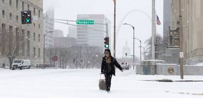 Wintersturm in den USA: Hunderttausende Haushalte bei eisiger Kälte ohne Strom