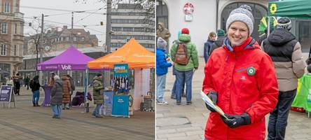 „persönlicher kontakt zählt“: straßenwahlkämpfer in augsburg trotzen eiseskälte