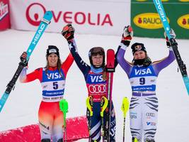 Slalom in Spindlermühle: Aicher Dritte, Shiffrin gewinnt