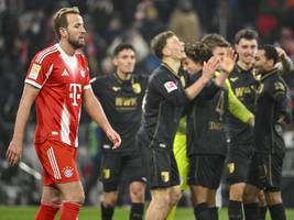 1:2 des fc bayern: schlagbar, auch mit augsburger mitteln