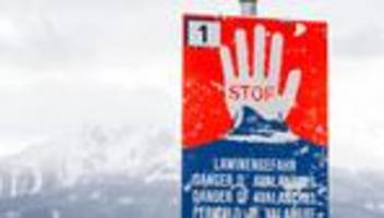 Bergsport: Lawinenwarnstufe bei zwei - aber Triebschnee birgt Gefahr