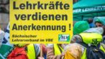 Warnstreik der Lehrkräfte: Warnstreik an Schulen im Raum Zwickau