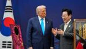 Welthandel: Trump erhöht Zölle für Südkorea auf 25 Prozent