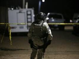 Bürgermeister erbittet Hilfe: Elf Menschen auf mexikanischem Fußballplatz getötet