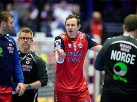 Norwegen verpasst Sieg: Handball-Star geht nach Krimi auf Mitspieler los