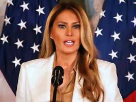 vom apple-chef bis königin rania: melania trump zeigt ihren film geladenen gästen