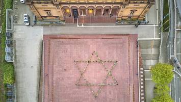 Menschlicher Davidstern: So gedenkt Hamburg der Holocaust-Opfer