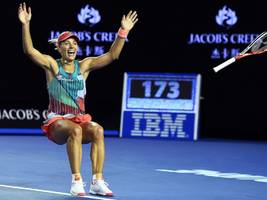 zehn jahre melbourne-sieg: als kerber deutsche sportgeschichte schrieb