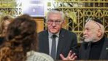 holocaust-gedenktag: steinmeier fordert haltung gegen antisemitismus