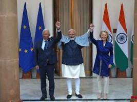 schreiben geschichte: freihandelsabkommen zwischen eu und indien steht