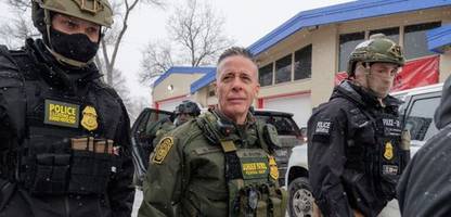 Donald Trump (USA): Grenzschützer Gregory Bovino wird offenbar aus Minneapolis abgezogen