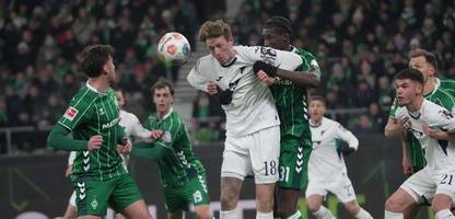 Fußball-Bundesliga: Werder Bremen und der FC St. Pauli weiter sieglos