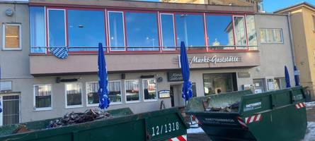 Großbaustelle am Stadtmarkt: Wie geht es für die Marktgaststätte weiter?