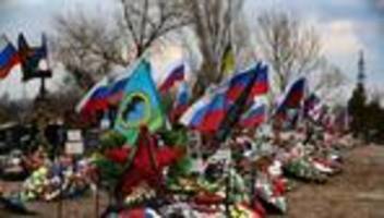 Ukraine-Krieg: Bericht: 1,2 Millionen Moskauer Soldaten verwundet oder tot