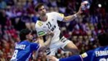 Deutsche Handballer ziehen ins EM-Halbfinale ein