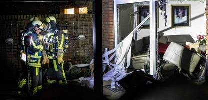 Bochum: Mann bei Explosion in Wohnhaus lebensgefährlich verletzt