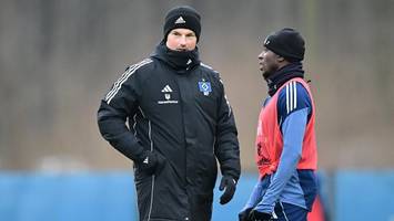 zwei gute nachrichten vom hsv-training – muss polzin umdenken?