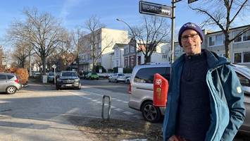 Posse in Alsterdorf: Warum Markierungen zum Geister-Radweg nicht entfernt werden