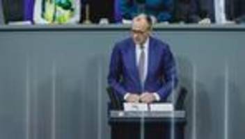 Regierungserklärung: Friedrich Merz will an enger Zusammenarbeit mit den USA festhalten