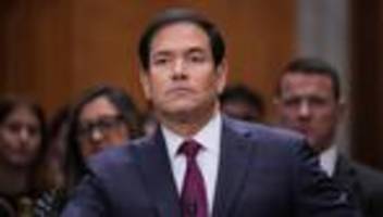 iran: marco rubio droht iran im fall von angriffsplänen mit militärschlag