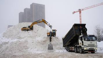 Moskau erlebt heftigsten Schneefall seit über 200 Jahren