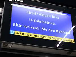 gewerkschaften: massive streiks im münchner nahverkehr für montag angekündigt