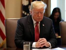 döst er oder schläft er schon?: trump nennt grund für seine geschlossenen augen