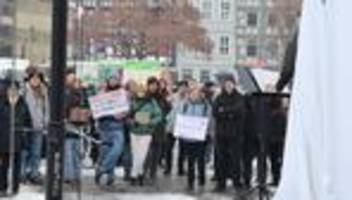 Debatte um Böllerverbot: Nach Brand: Demonstration für Verbot von Privatfeuerwerk