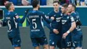 Fußball-Bundesliga: Fünfter Sieg 2026: Hoffenheim schlägt auch Union
