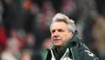 Fußball-Bundesliga: Werder: Fritz vermeidet klares Bekenntnis zu Trainer Steffen