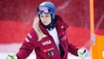 US-Star bangt um Olympia: Nach dem Sturz: Weiteres Update von Ski-Star Vonn