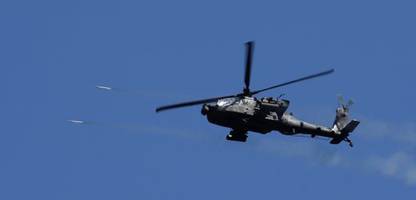 usa: außenministerium verkündet verkauf von 30 apache-hubschraubern an israel