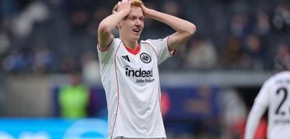 fußball-bundesliga: eintracht frankfurt kennt nur noch eine richtung: abwärts