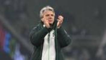 Fußball-Bundesliga: Werder Bremen diskutiert Trainerfrage