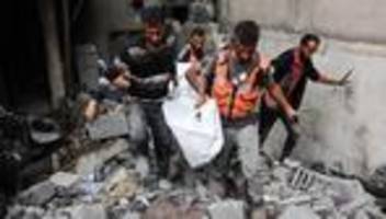gaza: endlich zählen die toten