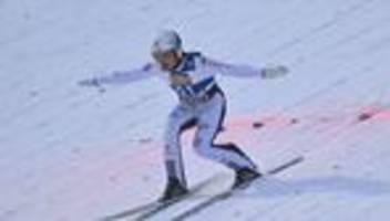 Skispringen: Raimund springt bei Olympia-Generalprobe auf Rang drei