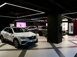 das autohaus, das nie schließt: bei renault schon real: showroom kommt ohne menschen aus